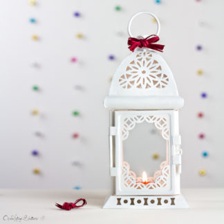 White Wedding Lantern Centerpiece - Vintage Shabby Chic - Wedding Decor - Wedding Table Centerpieces - Centerpiece Ideas - Moroccan Lantern