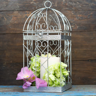 Birdcage Card Holder, Silver Money Box, Wedding Birdcage, Card Holder, Wish Box, Money Box, Card Box, Wedding Decor, Wedding Gift Box