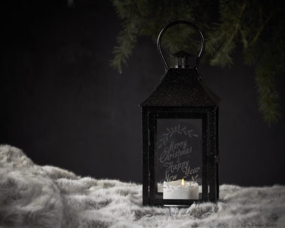 Merry Christmas Lantern - Christmas Mantle Decor